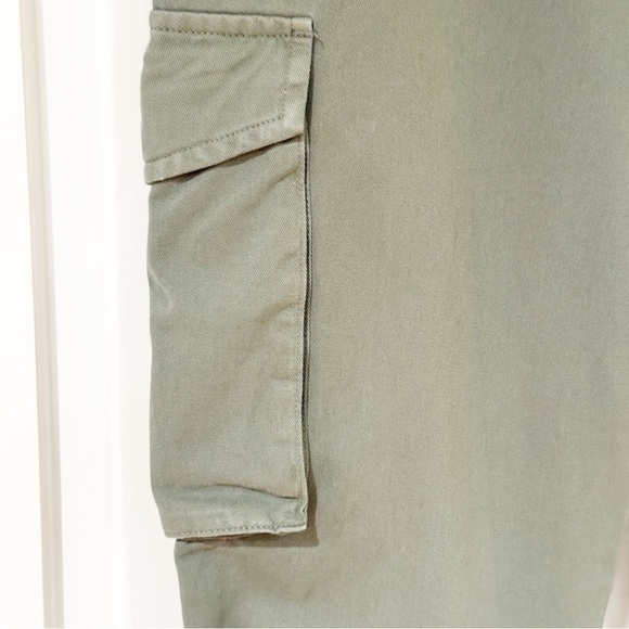 Z Supply Andi Twill Cargo Pant in Evergreen M - Picture 6 of 13